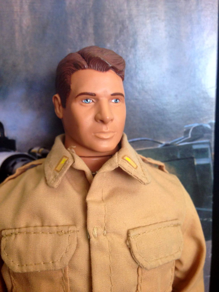 Audie Murphy head sculpt 