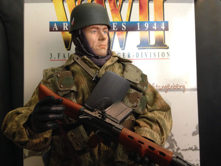 erwin stangenberg with fg42